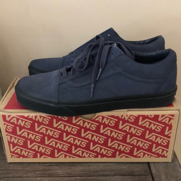Vans Other - Vans Old Skool Blue/Black size 9 new